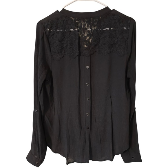 ‼️𝐌𝐈𝐍𝐄 𝐁𝐋𝐀𝐂𝐊 𝐁𝐔𝐓𝐓𝐎𝐍 𝐅𝐑𝐎𝐍𝐓 & 𝐁𝐀𝐂𝐊 𝐄𝐌𝐁𝐑𝐎𝐈𝐃𝐄𝐑𝐘 𝐅𝐋𝐎𝐑𝐀𝐋 𝐏𝐎𝐂𝐊𝐄𝐓 𝐒𝐇𝐈𝐑𝐓 - Picture 2 of 8